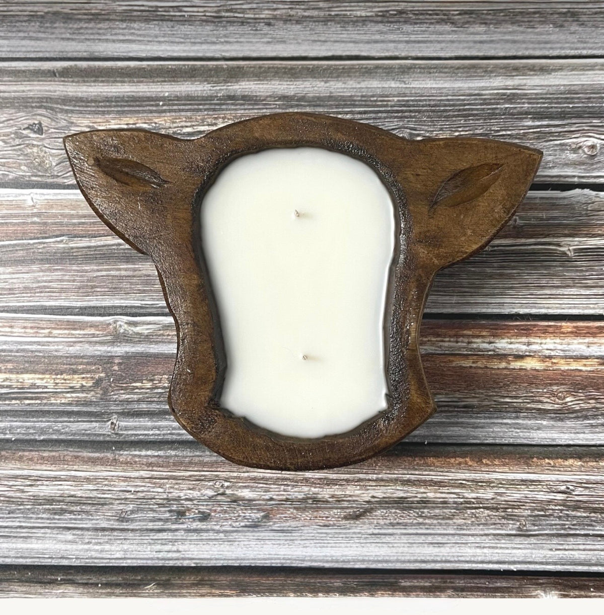 COW DOUGH BOWL CANDLE