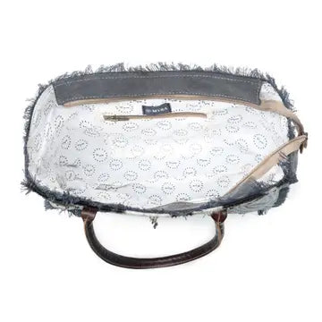 Myra - Articulate Canvas & Hairon Bag