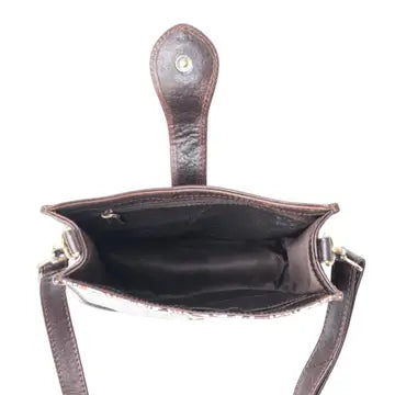 Myra - Delilah Creek Embossed Leather Bag